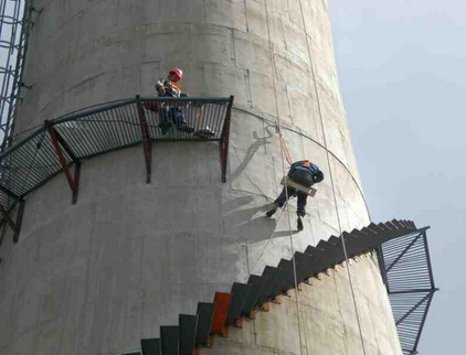 煙囪檢測(cè)平臺(tái)安裝