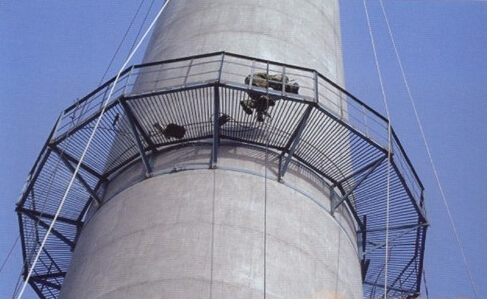 砼煙囪安裝檢測(cè)平臺(tái)